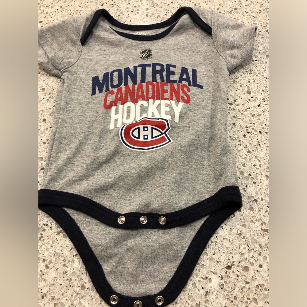 Montreal Canadiens Hockey NHL SIZE 0-3M